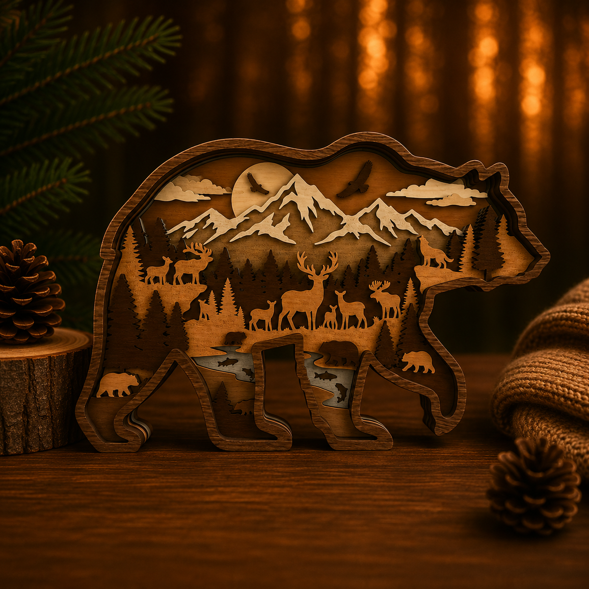 Moonrise Bear