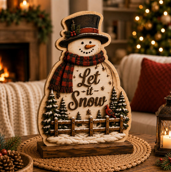 Let It Snow Snowman