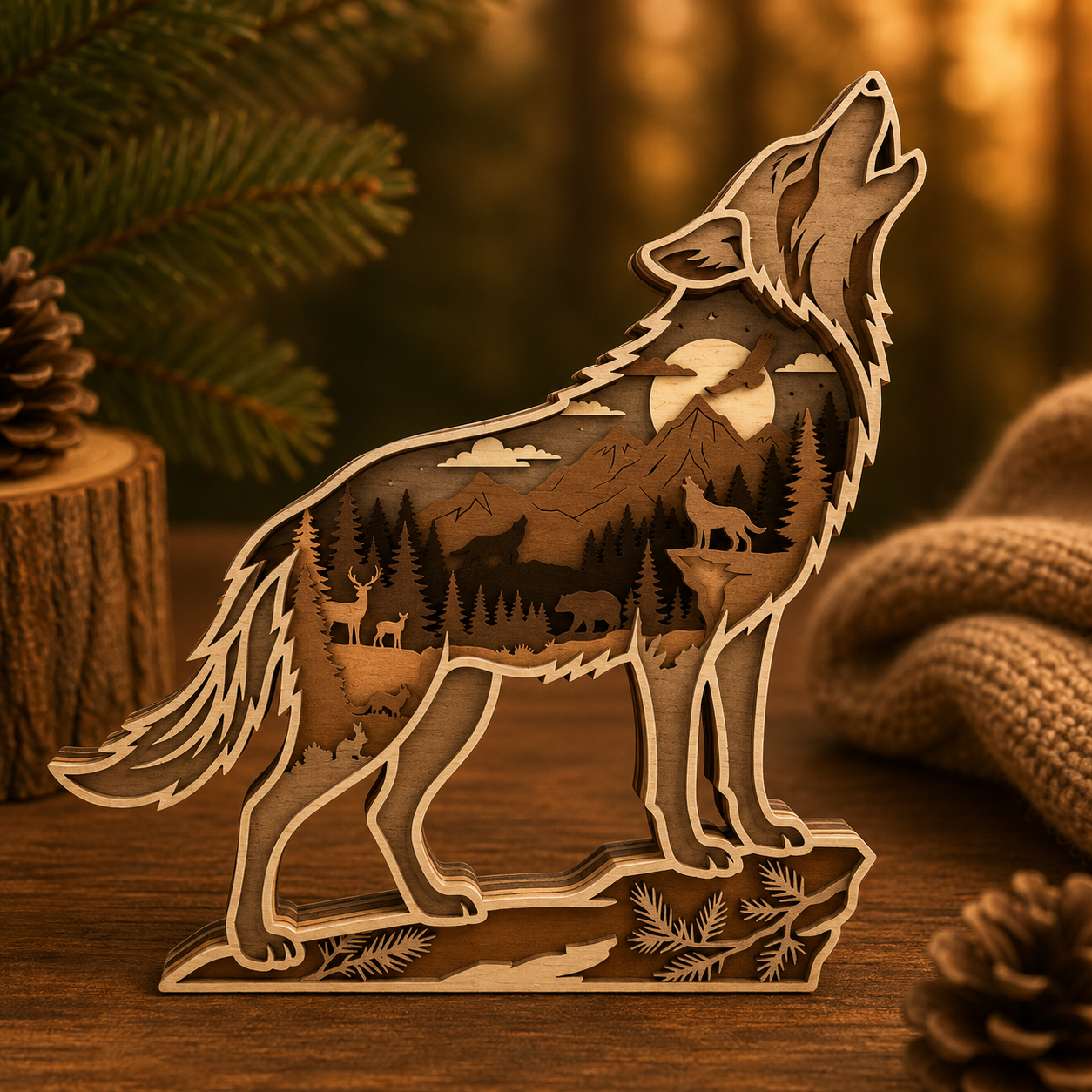 Howling Ridge Wolf