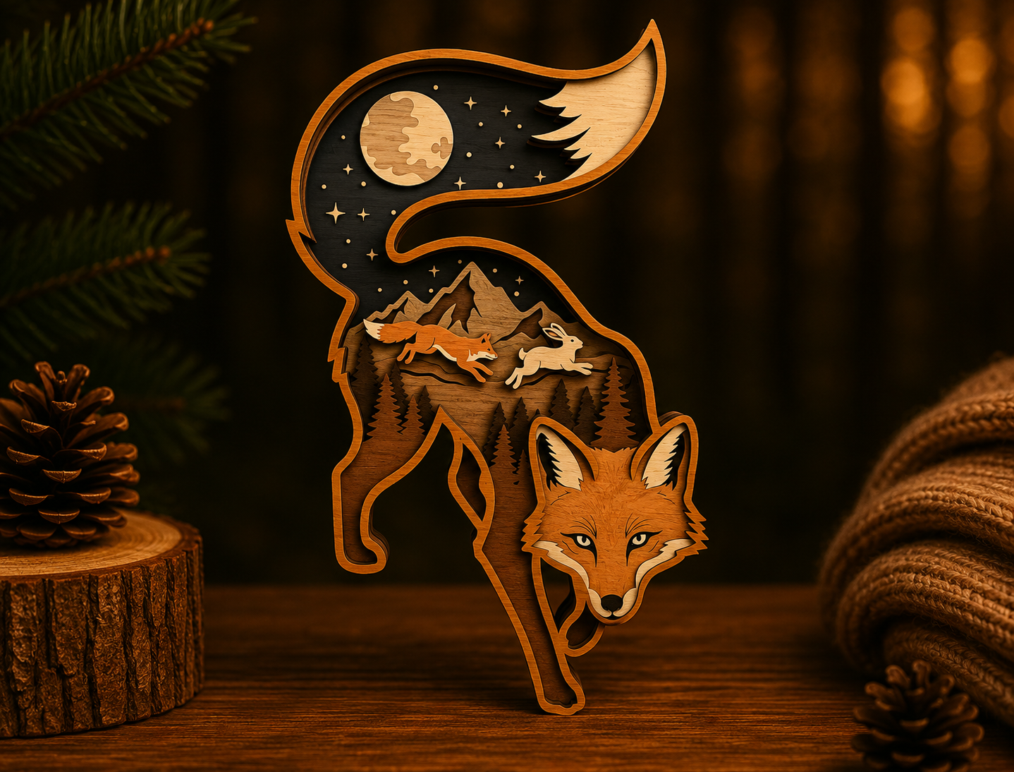 Moonlit Fox